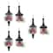 Wood Finial Birdhouse with Cardinal Ornaments Set